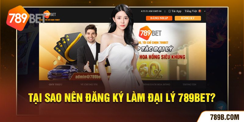 Tại sao nên đăng ký làm đại lý 789BET?