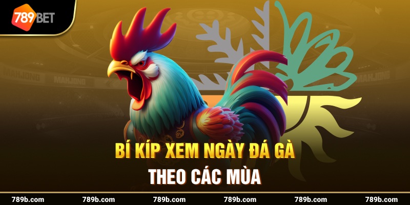 Bí kíp xem ngày đá gà theo các mùa