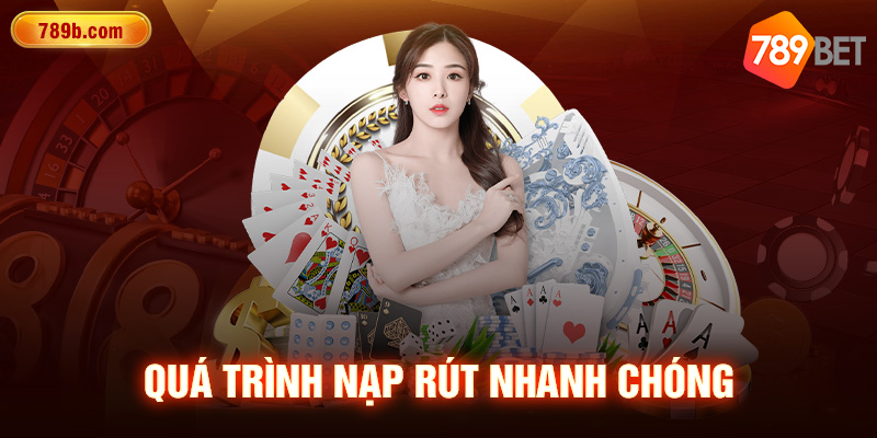 Quá trình nạp rút cực kỳ nhanh chóng