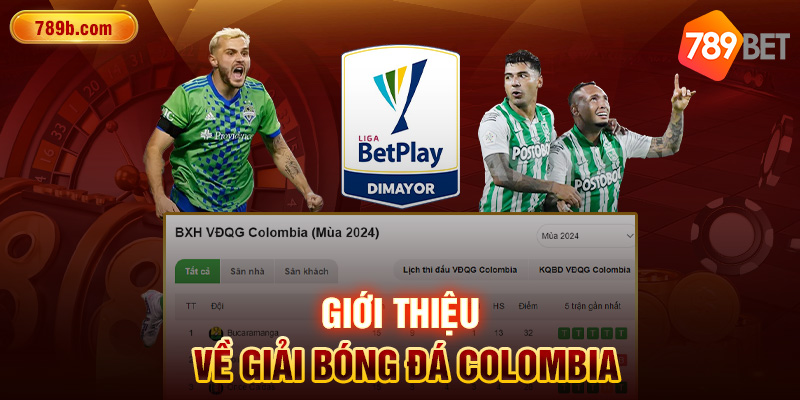 Giới thiệu về giải bóng đá Colombia